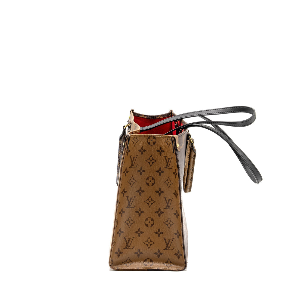 LOUIS VUITTON ONTHEGO MM MONOGRAM CANVAS GHW