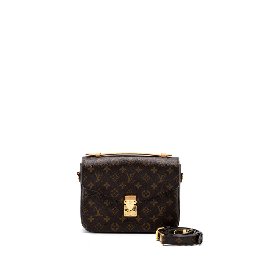 LOUIS VUITTON POCHETTE MÉTIS MONOGRAM CANVAS GHW