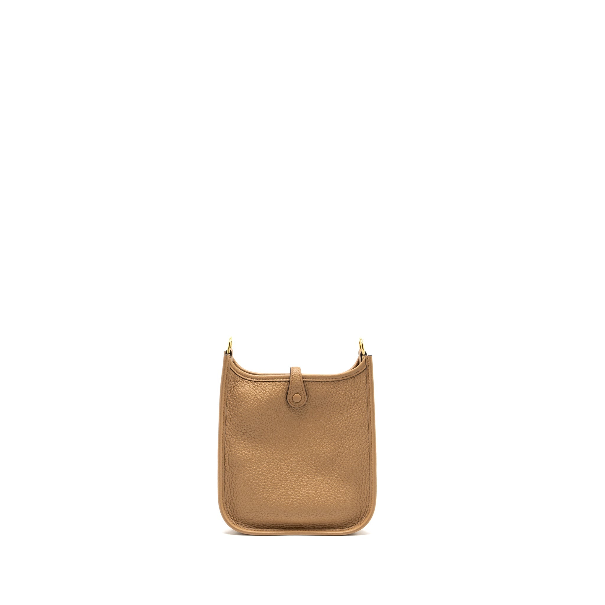 HERMES MINI EVELYNE CLEMENCE CHAI / MULTICOLOR STRAP GHW