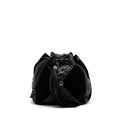 CHANEL BUCKET BAG GOATSKIN/SUE CALFSKIN BLACK SHW