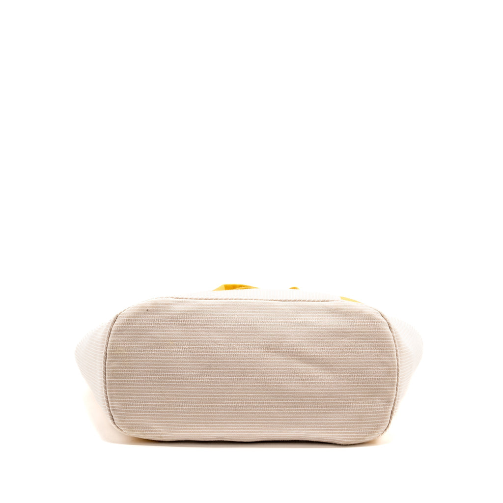 HERMES PASSE-PASSE NAPPY BAG COTTON NATUREL SHW