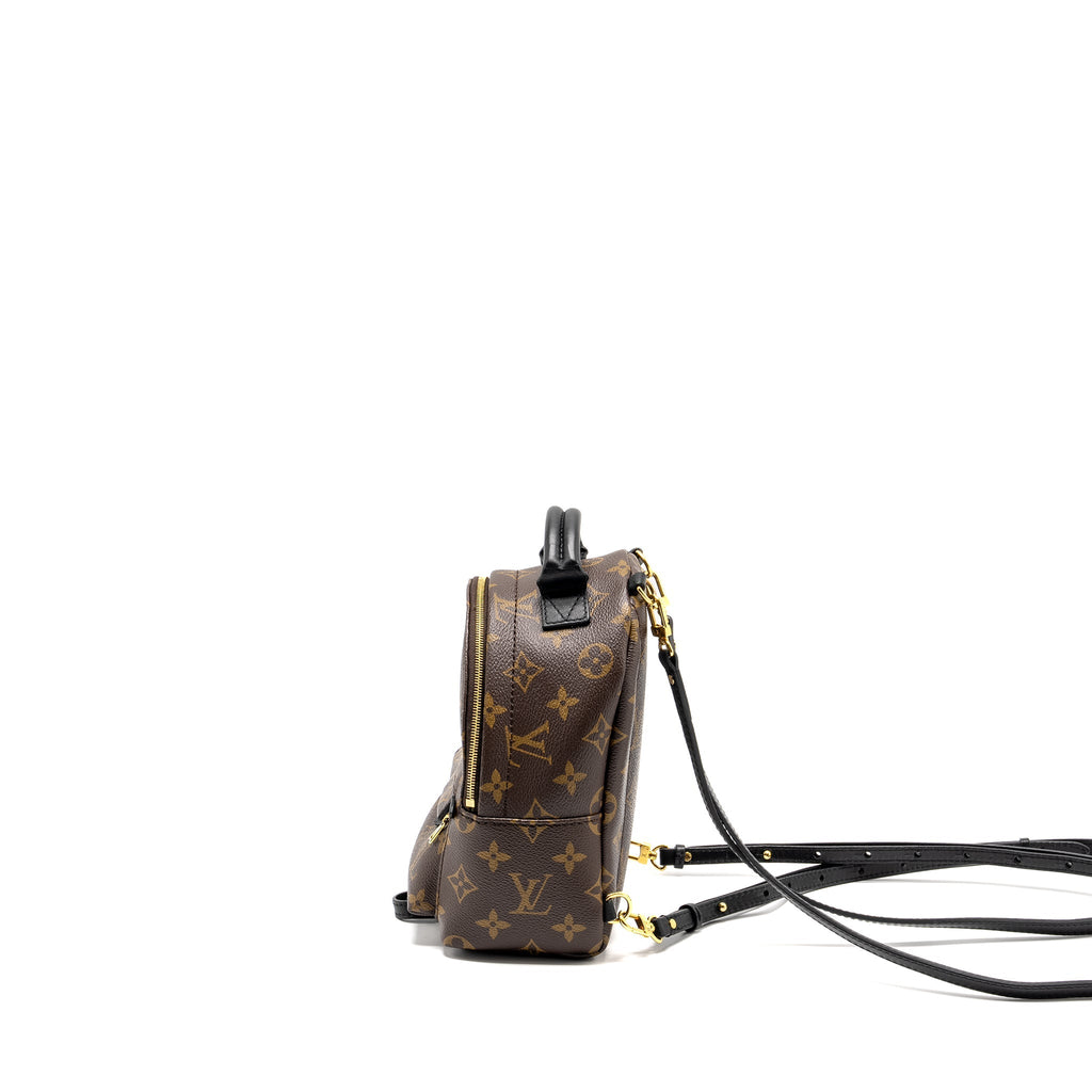 LOUIS VUITTON MINI PALM SPRING BACKPACK MONOGRAM CANVAS GHW