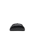 CHANEL TIMELESS CLUTCH LAMBSKIN BLACK SHW
