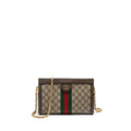 GUCCI OPHIDIA GG SHOULDER BAG GG SUPREME CANVAS GHW