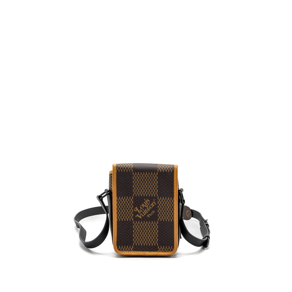 LOUIS VUITTON X NIGO AMAZON SLING BAG MONOGRAM CANVAS BLACK HARDWARE