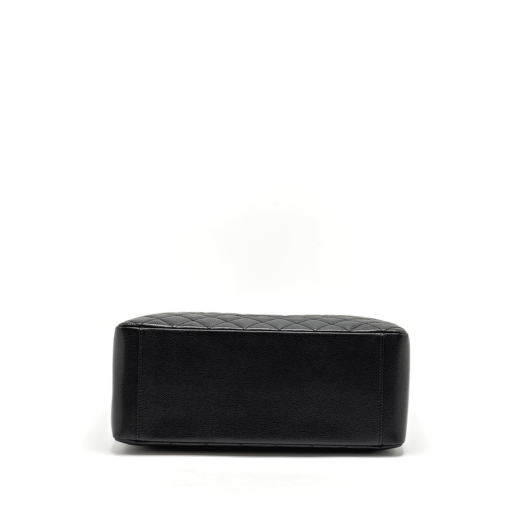 CHANEL GRAND SHOPPING TOTE / GST CAVIAR BLACK SHW