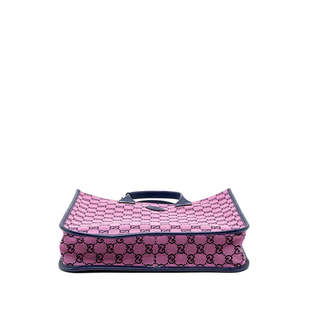 GUCCI CHILDREN’S TOTE BAG CANVAS/LEATHER PURPLE