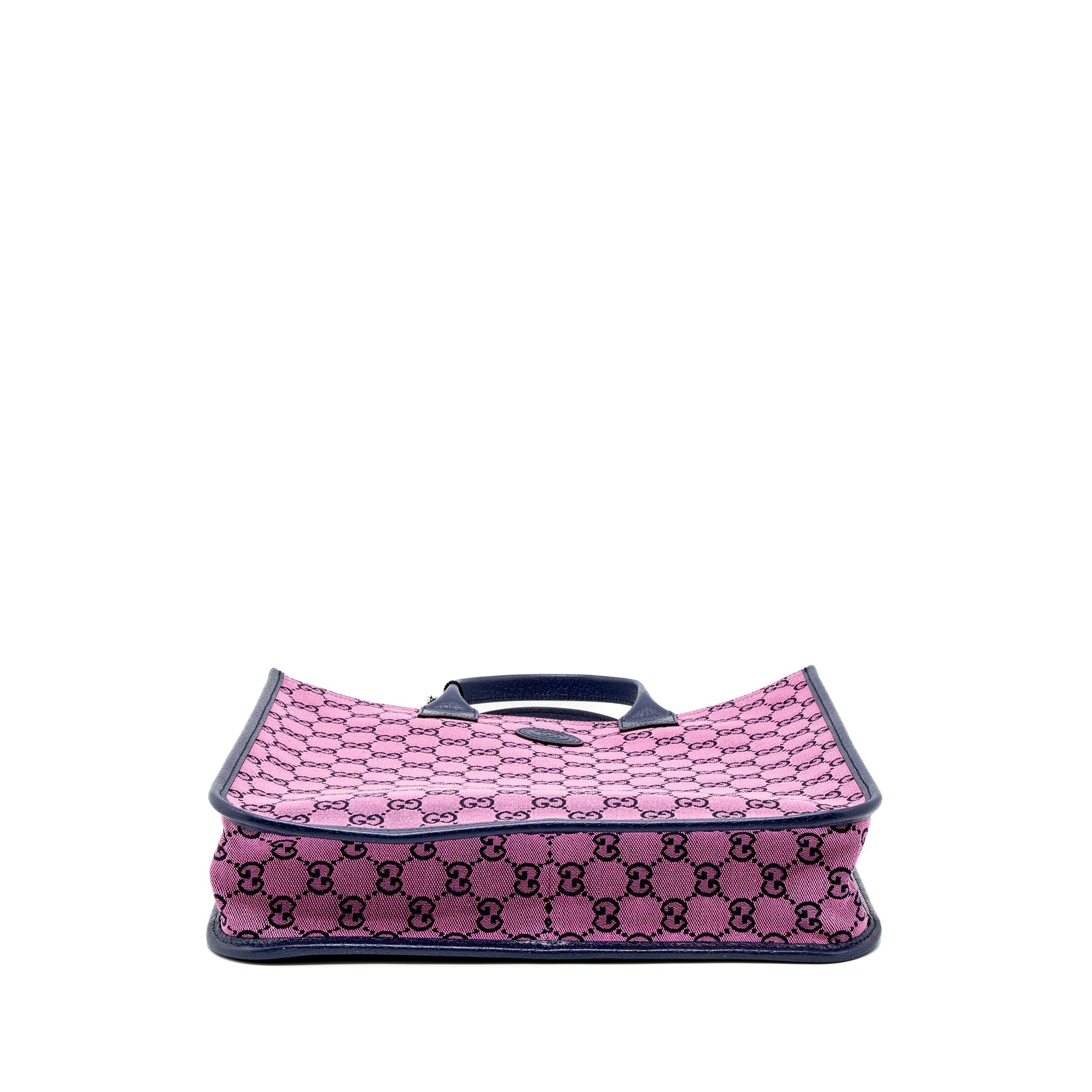 GUCCI CHILDREN’S TOTE BAG CANVAS/LEATHER PURPLE