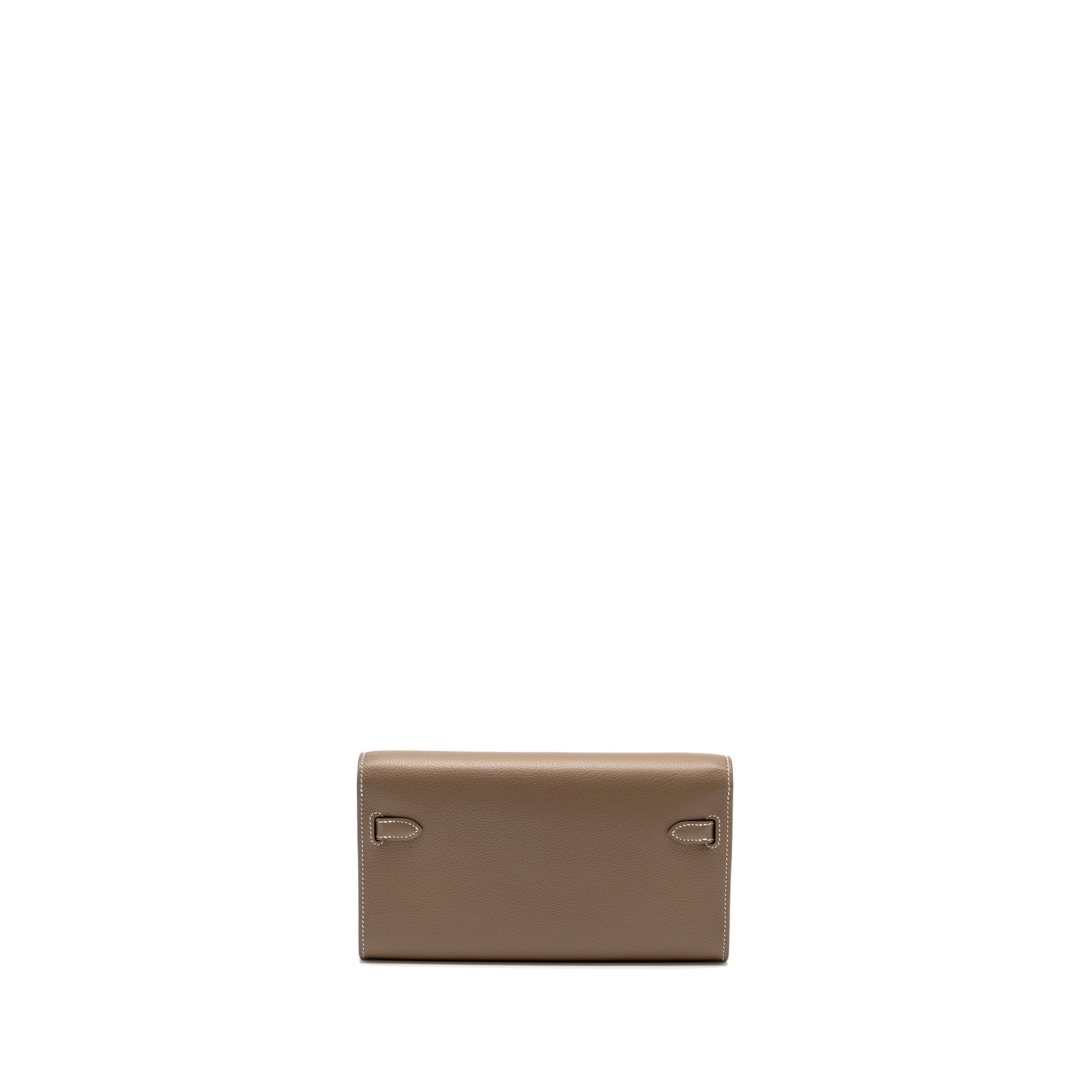 HERMES KELLY TO GO EVERCOLOR ETOUPE GHW
