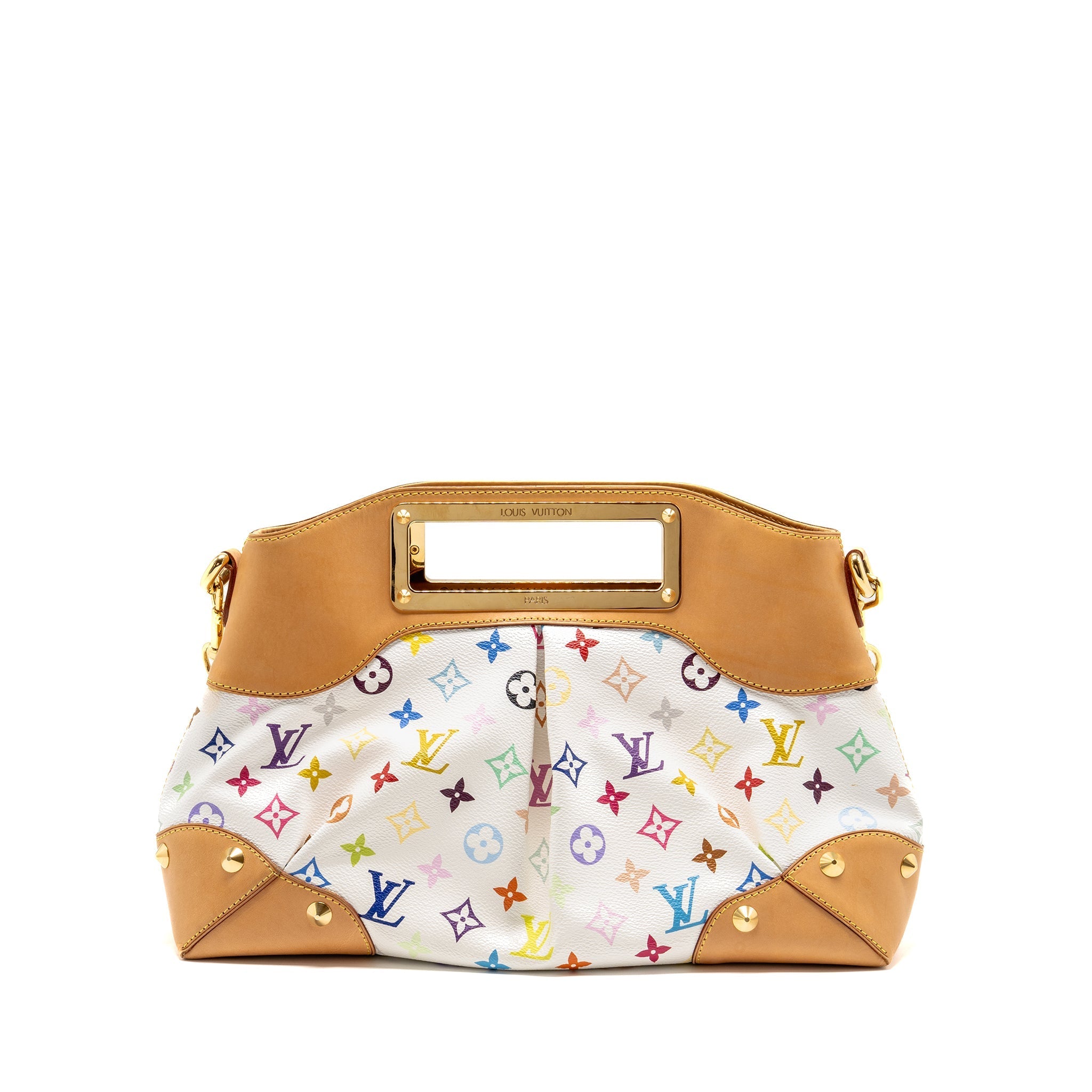 LOUIS VUITTON JUDY PM MONOGRAM CANVAS WHITE/MULTICOLOUR GHW