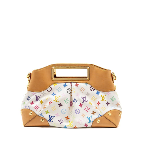 LOUIS VUITTON JUDY PM MONOGRAM CANVAS WHITE/MULTICOLOUR GHW