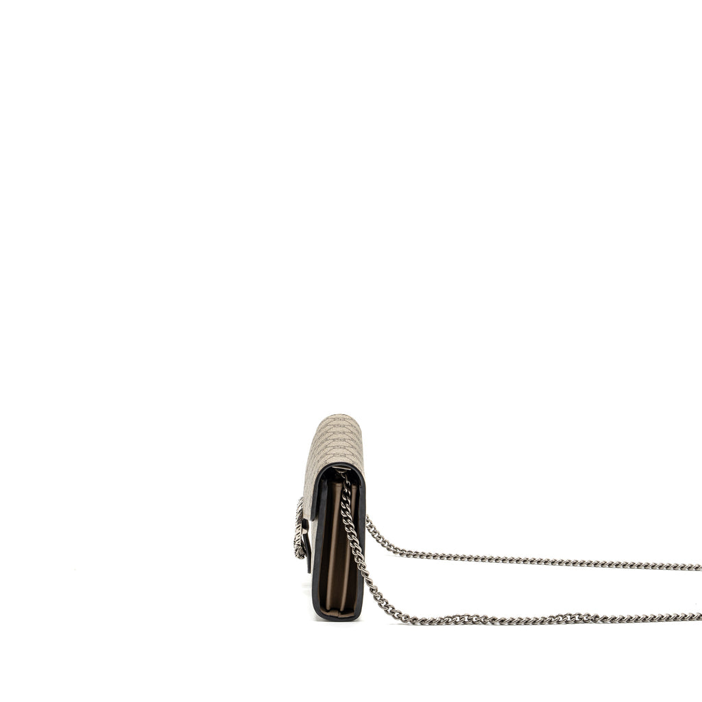 GUCCI DIONYSUS WALLET ON CHAIN GG SUPREME CANVAS / LEATHER BEIGE SHW