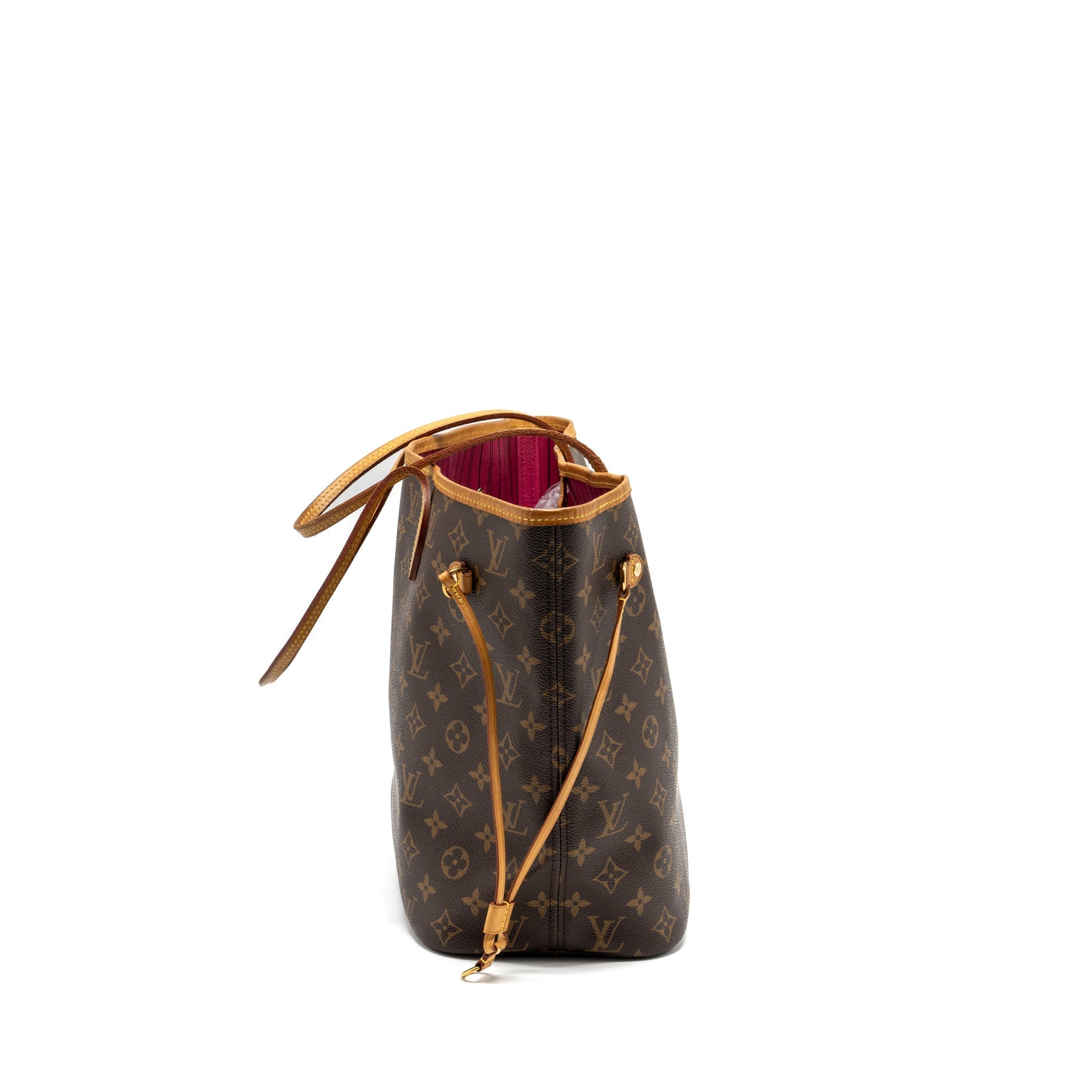LOUIS VUITTON NEVERFULL MM MONOGRAM CANVAS GHW