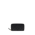 LOUIS VUITTON ZIPPY LONG WALLET EMBOSSED MONOGRAM EMPREINTE LEATHER BLACK GHW