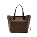 LOUIS VUITTON NEVERFULL MM DAMIER EBENE GHW