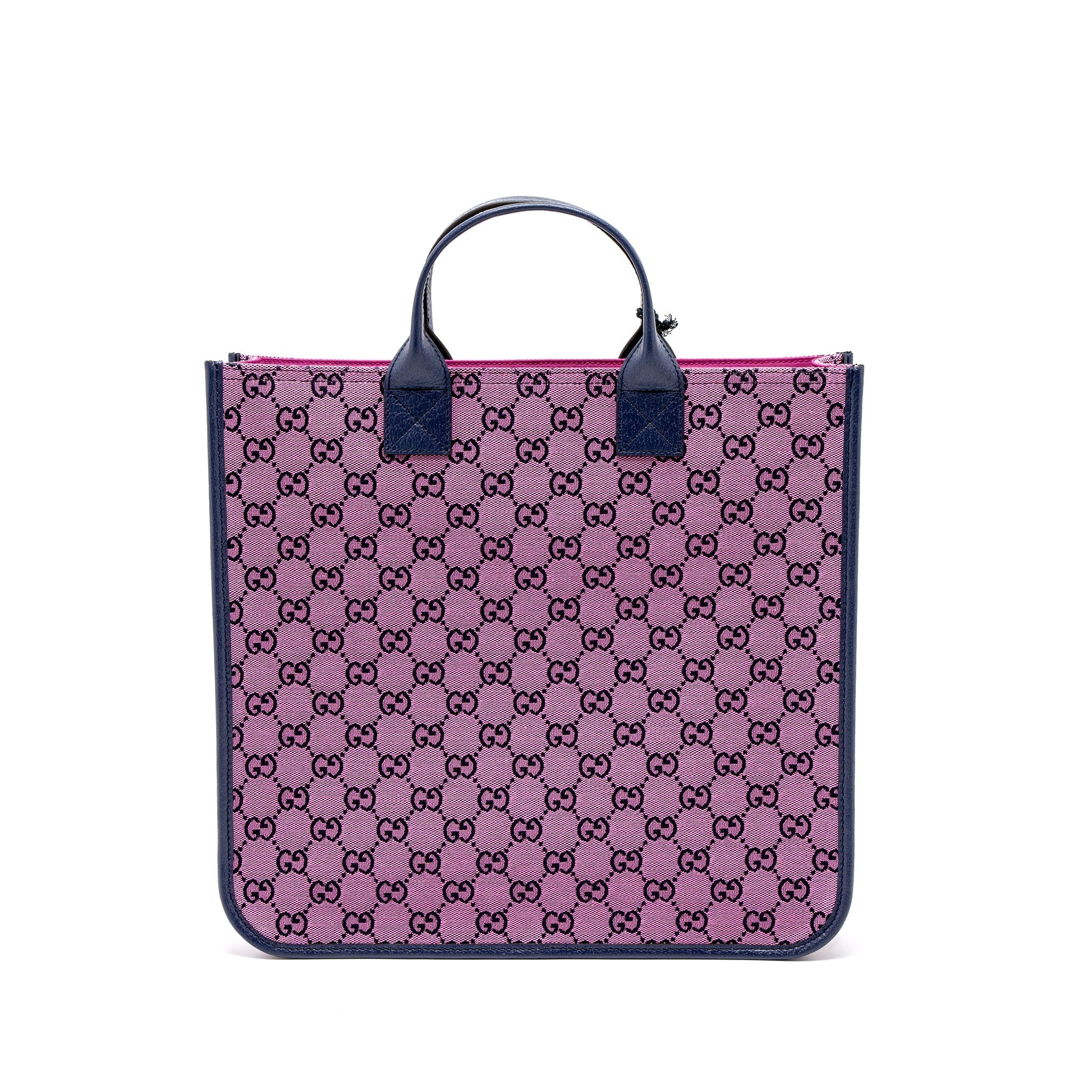 GUCCI CHILDREN’S TOTE BAG CANVAS/LEATHER PURPLE