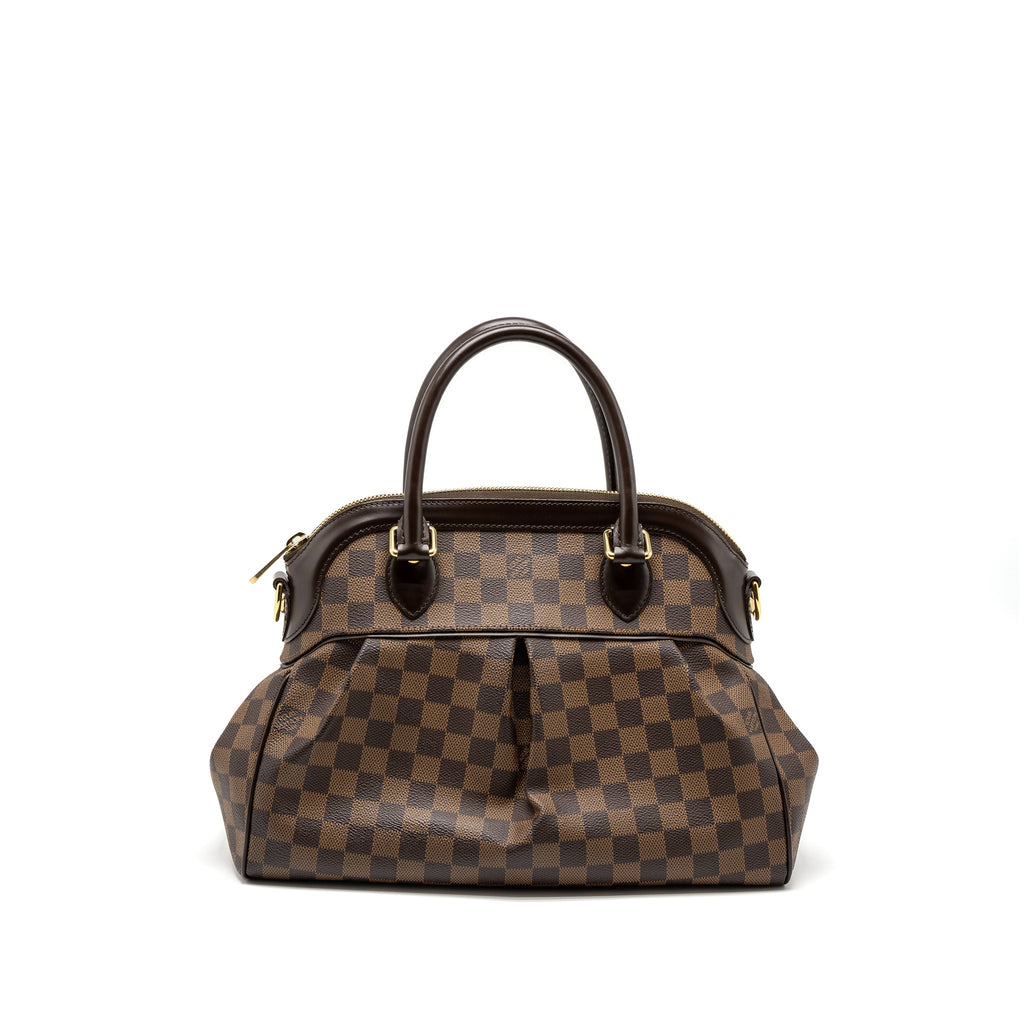 LOUIS VUITTON TREVI PM DAMIER EBENE CANVAS GHW