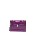 BVLGARI SERPENTI FOREVER  SHOULDER BAG CALFSKIN PURPLE LGHW