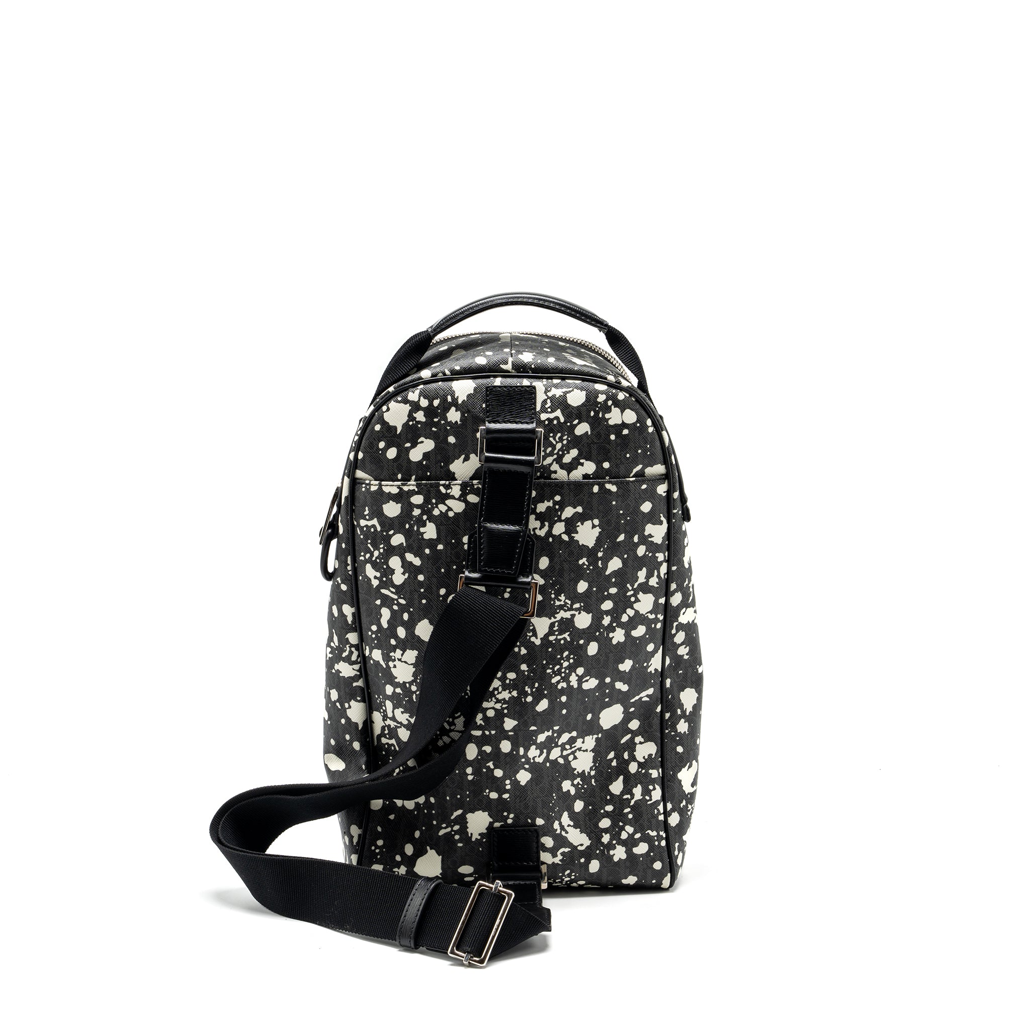 DIOR HOMME RIDER BAG CANVAS MULTICOLOUR BLACK / GREY SHW