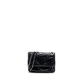 SAINT LAURENT/YSL NIKI BABY BAG VINTAGE CALFSKIN BLACK RUTHENIUM HARDWARE