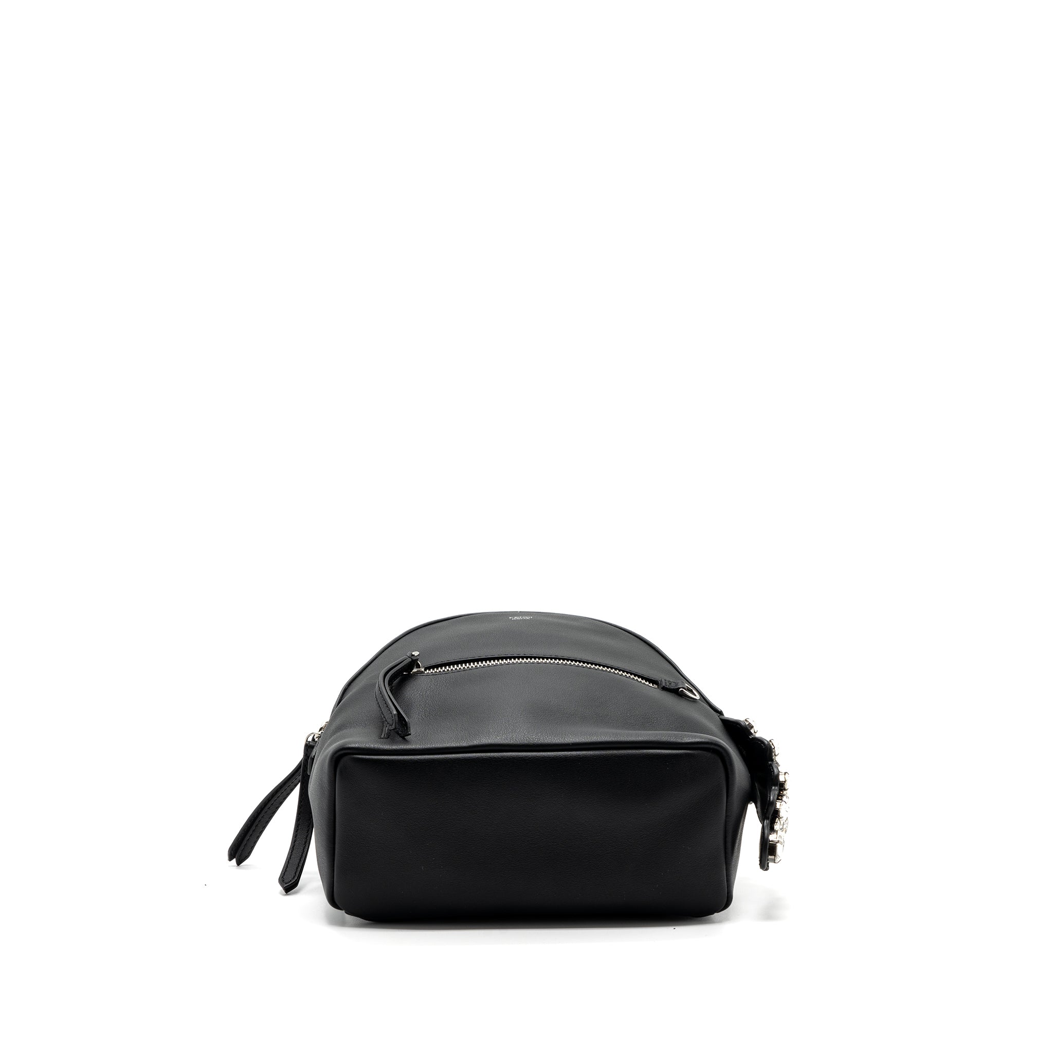 FENDI BY THE WAY BACKPACK LEATHER CRYSTAL BLACK SHW