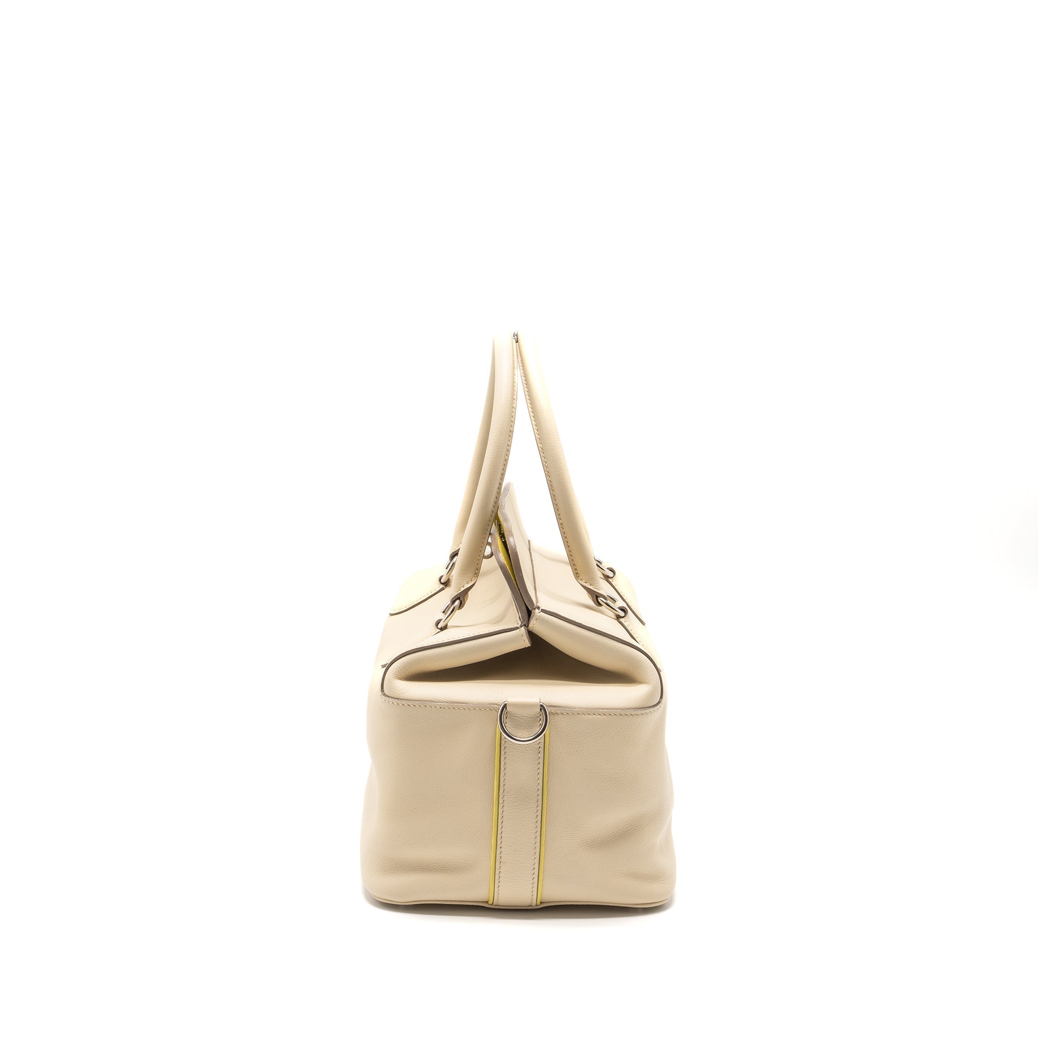 HERMES TOOLBOX 26 CLEMENCE CRAIE/JAUNE POUSSIN SHW