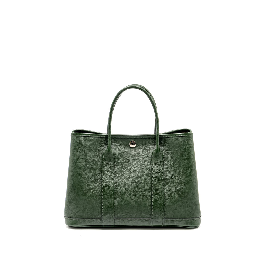 HERMES GARDEN PARTY 30 EPSOM 2Q VERT ANGLAIS SHW