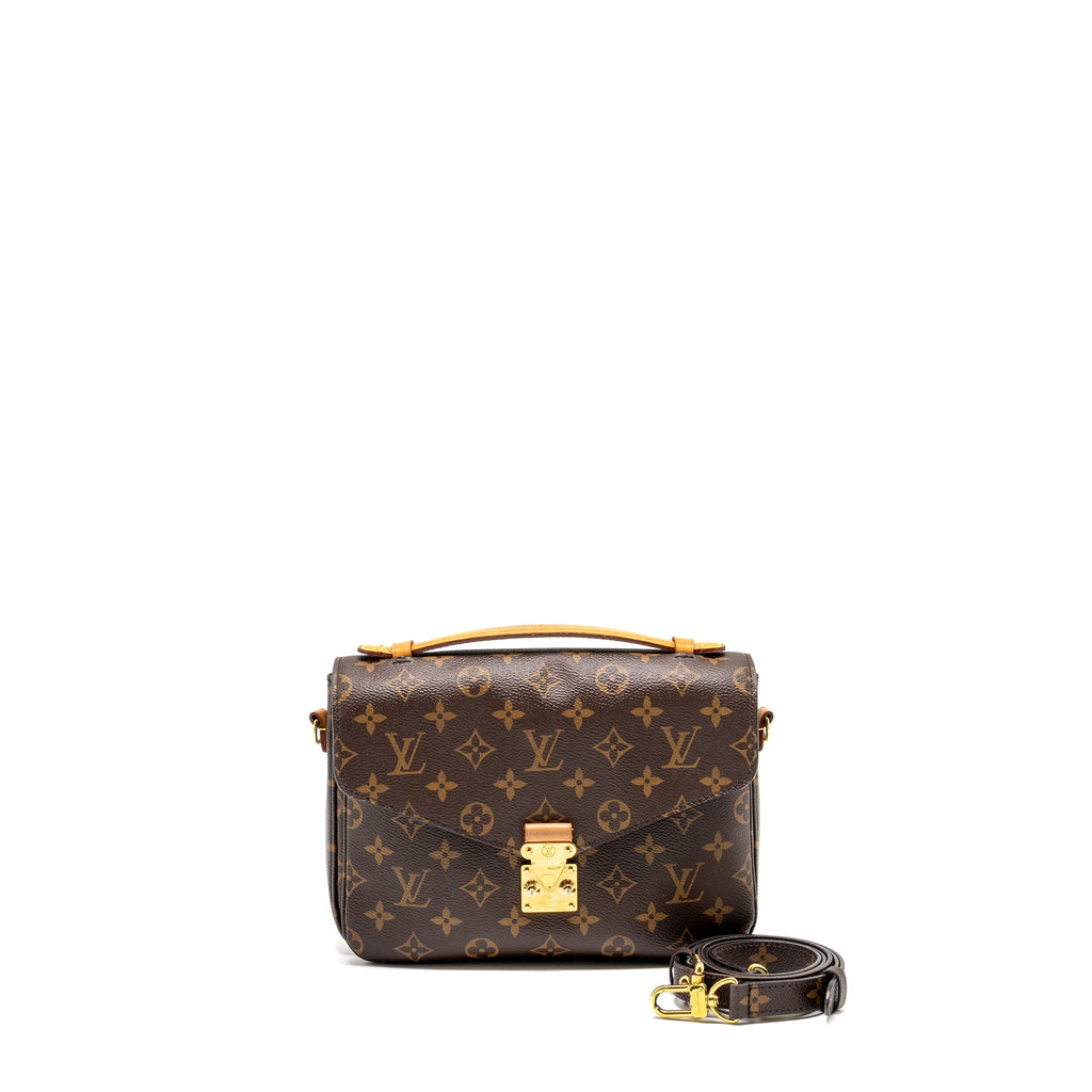 LOUIS VUITTON POCHETTE METIS MONOGRAM CANVAS GHW