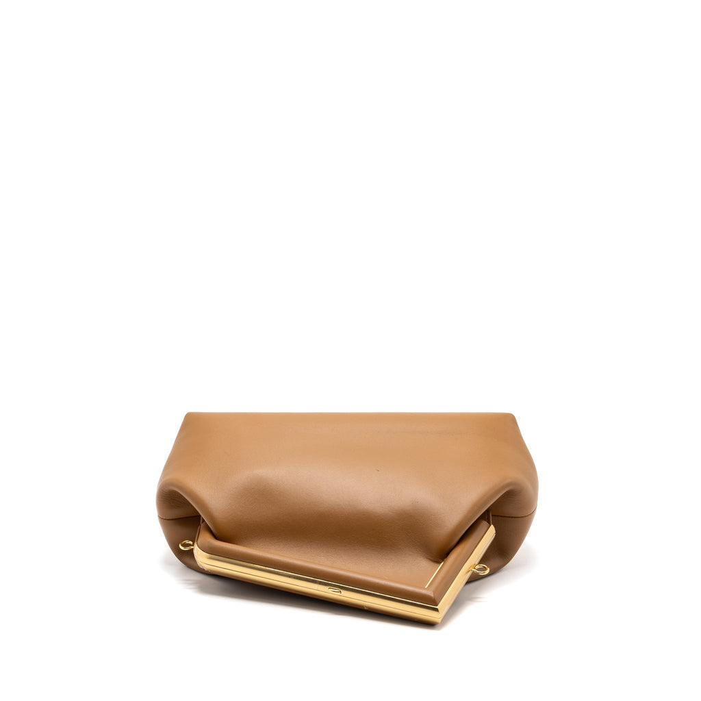 FENDI FIRST MEDIUM NAPPA LAMBSKIN CARAMEL GHW
