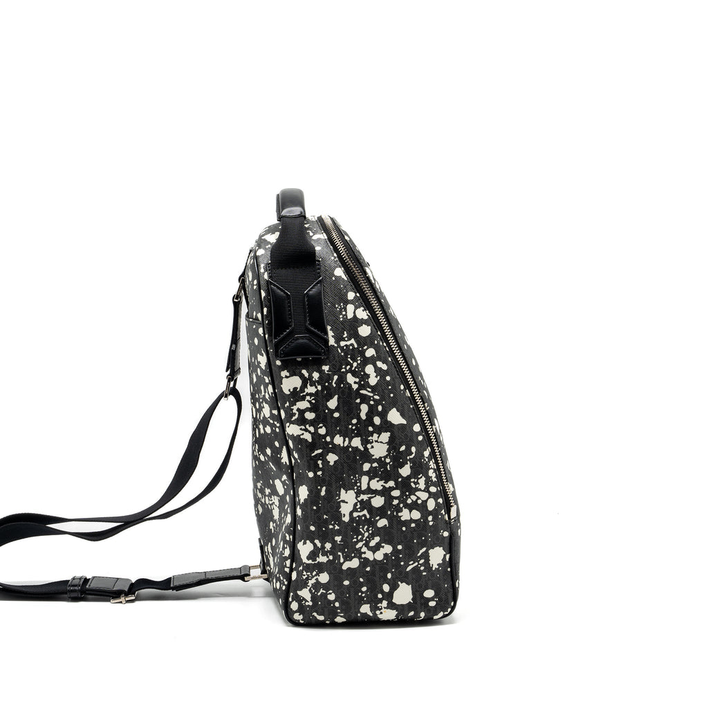 DIOR HOMME RIDER BAG CANVAS MULTICOLOUR BLACK / GREY SHW