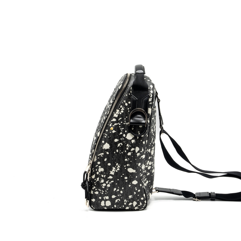 DIOR HOMME RIDER BAG CANVAS MULTICOLOUR BLACK / GREY SHW