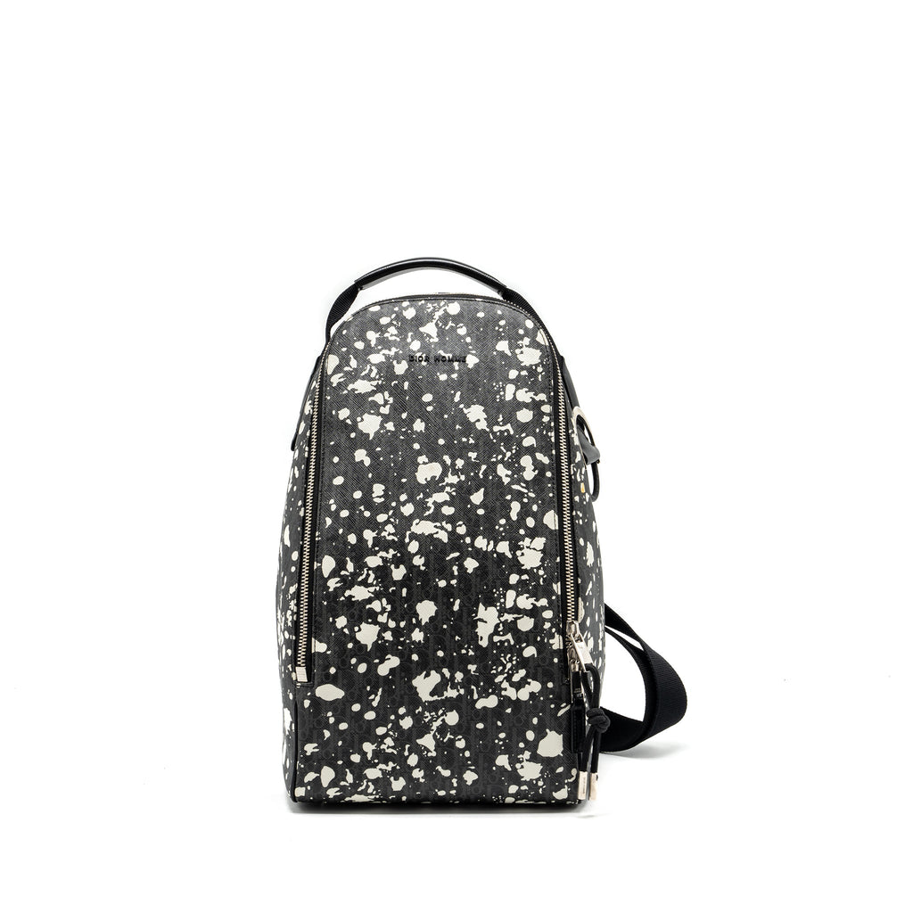 DIOR HOMME RIDER BAG CANVAS MULTICOLOUR BLACK / GREY SHW
