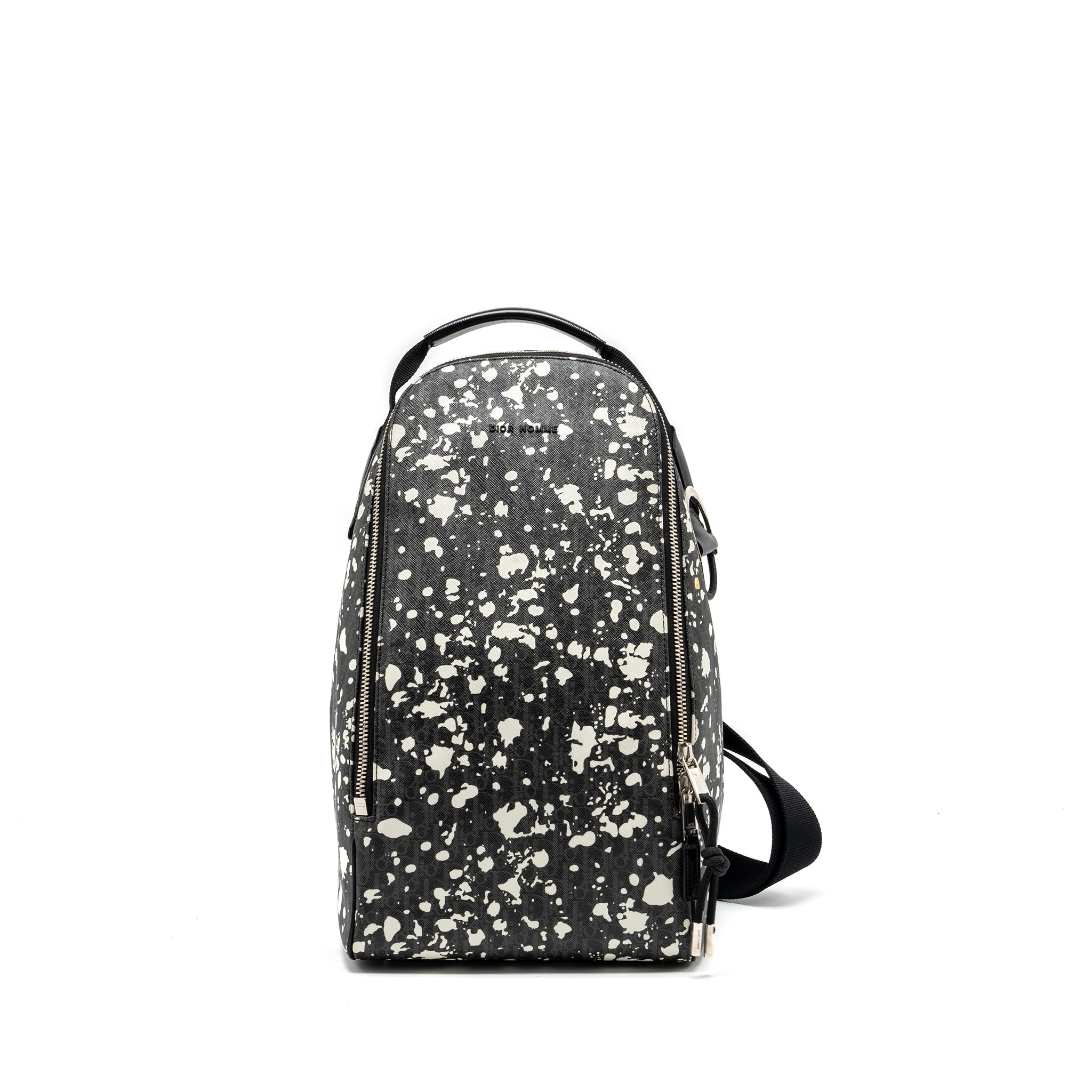DIOR HOMME RIDER BAG CANVAS MULTICOLOUR BLACK / GREY SHW