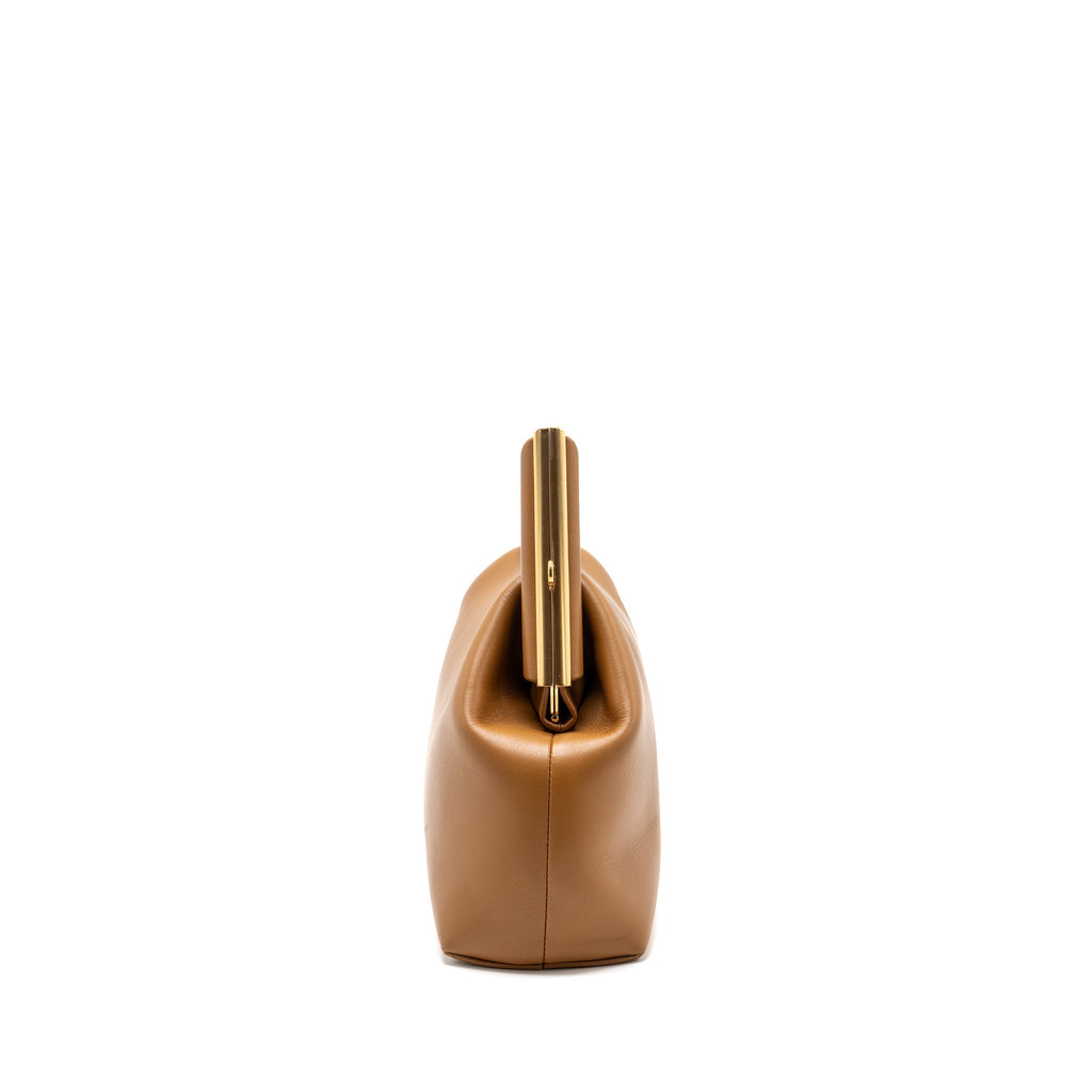 FENDI FIRST MEDIUM NAPPA LAMBSKIN CARAMEL GHW