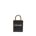 CELINE MINI VERTICAL CABAS TRIOMPHE CANVAS BROWN GHW