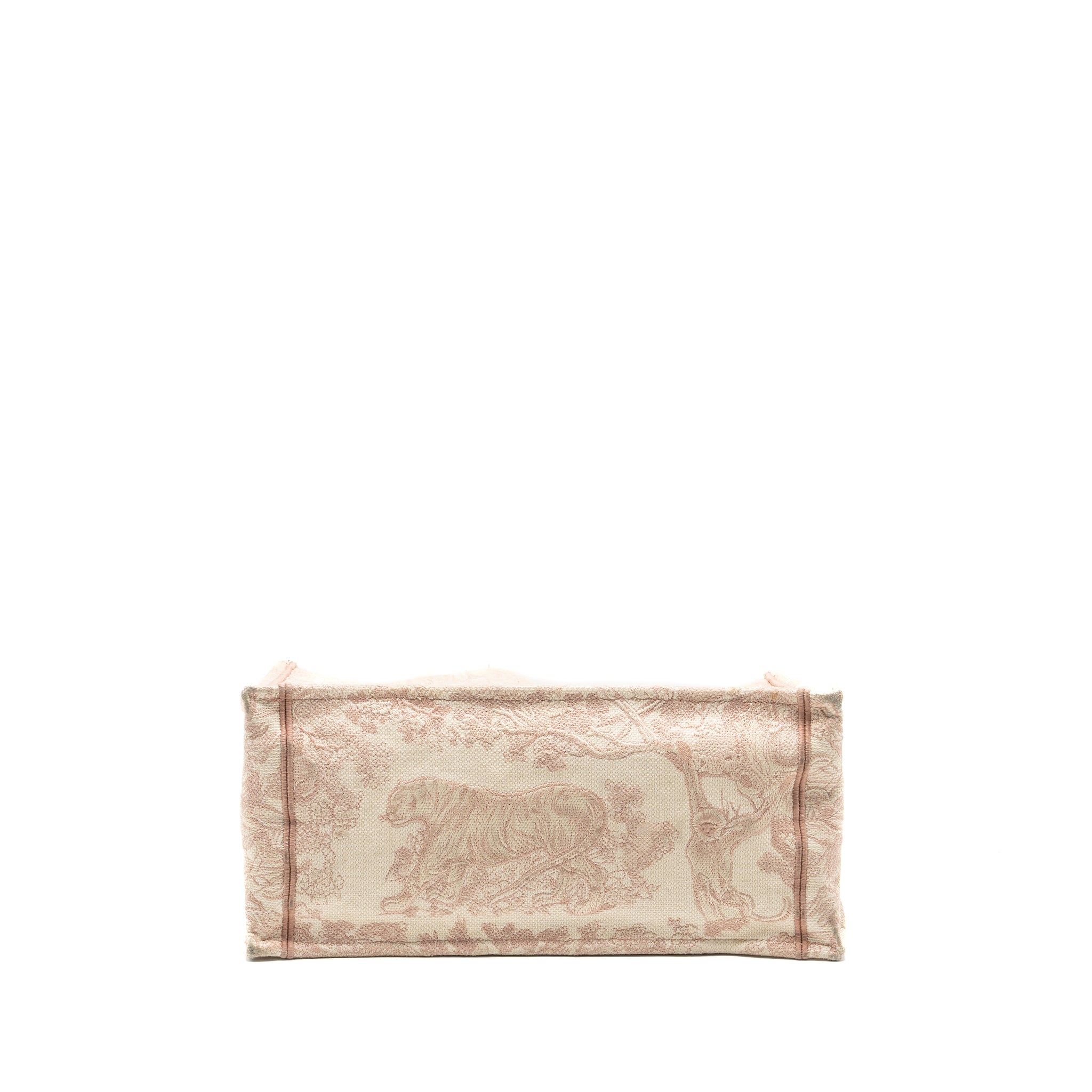 DIOR MEDIUM BOOK TOTE PINK TOILE DE JOUY EMBROIDERY