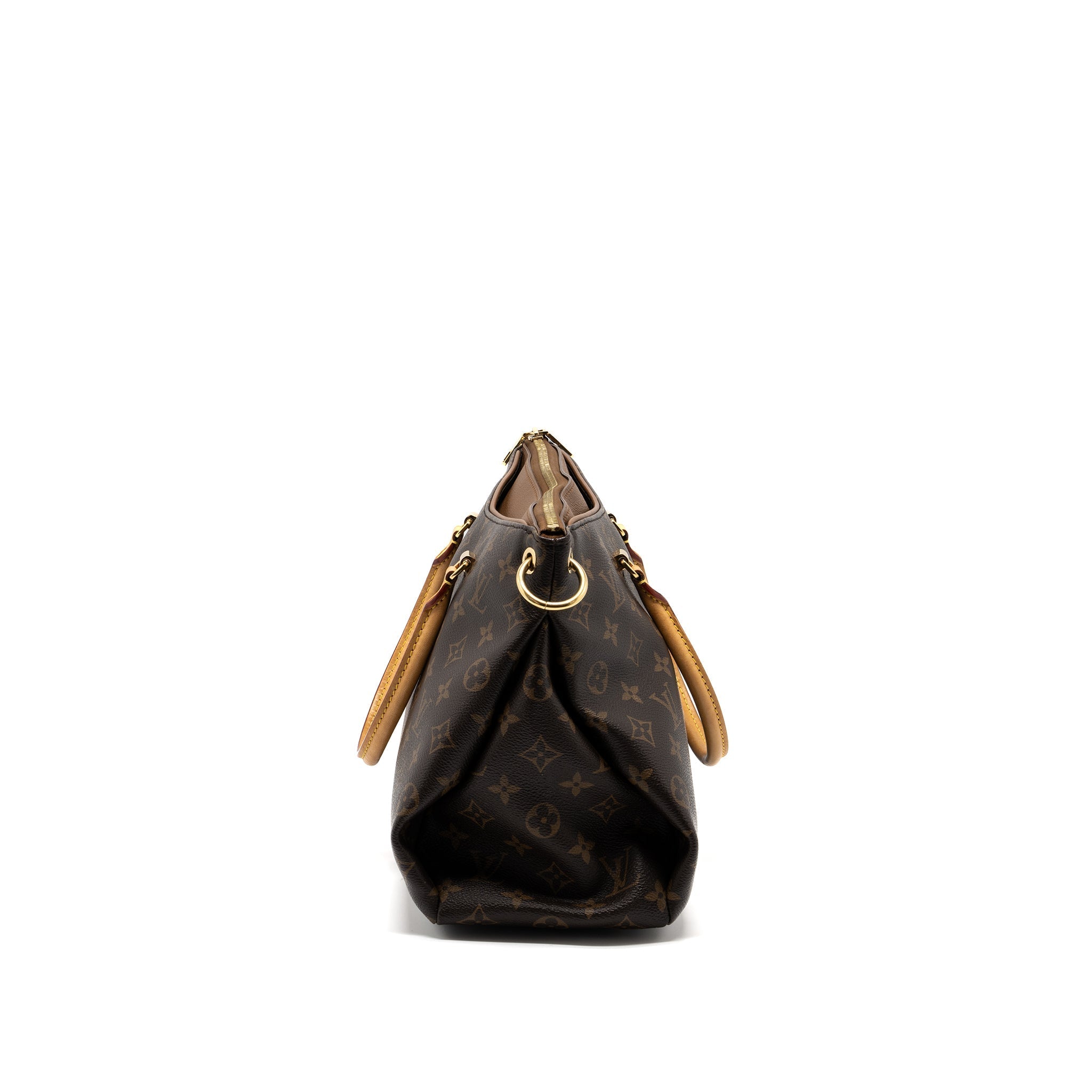 LOUIS VUITTON PALLAS TOTE BAG MONOGRAM CANVAS GHW