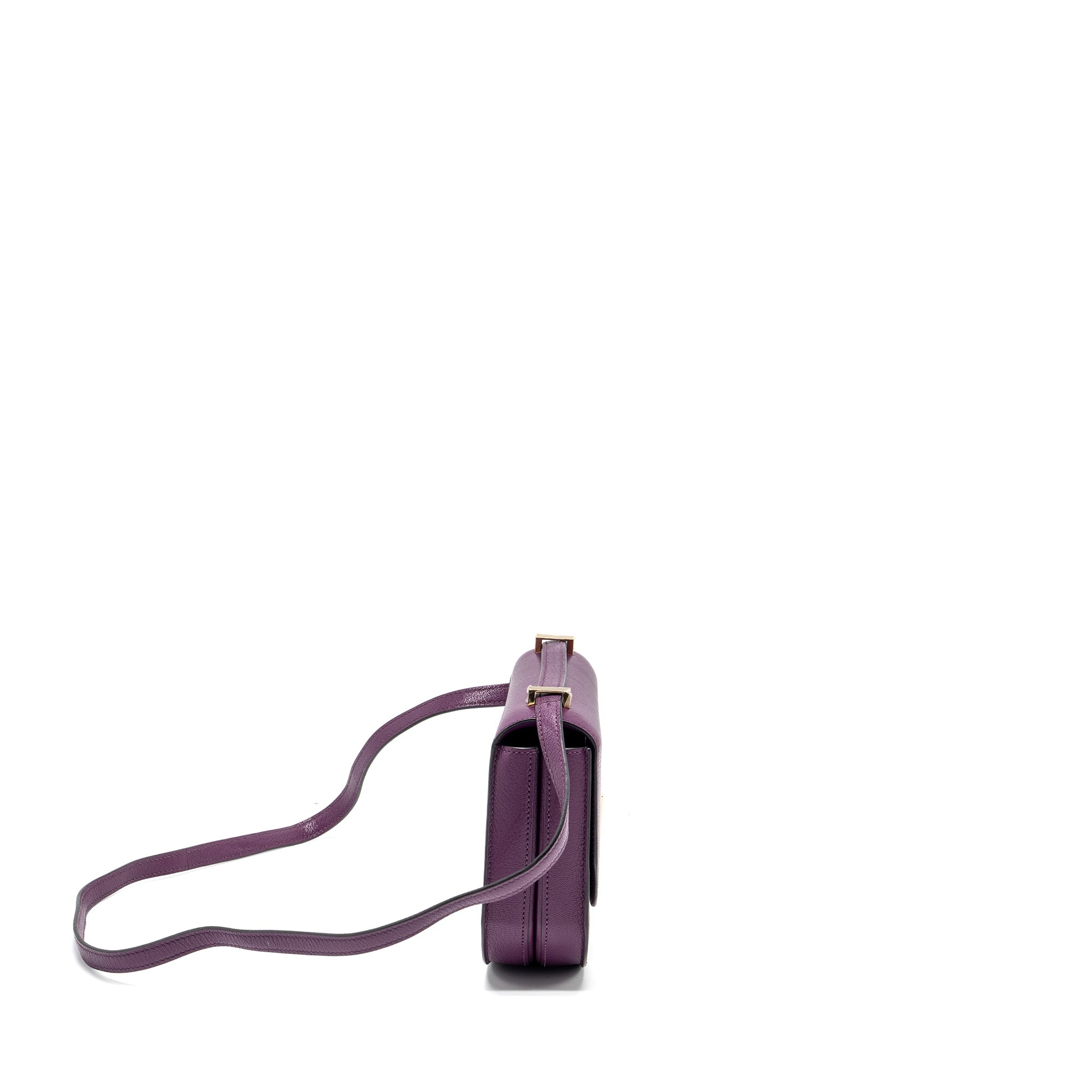 HERMES MOSAIQUE 24 MINI CHÈVRE CHAMKILA P9 ANEMONE GHW