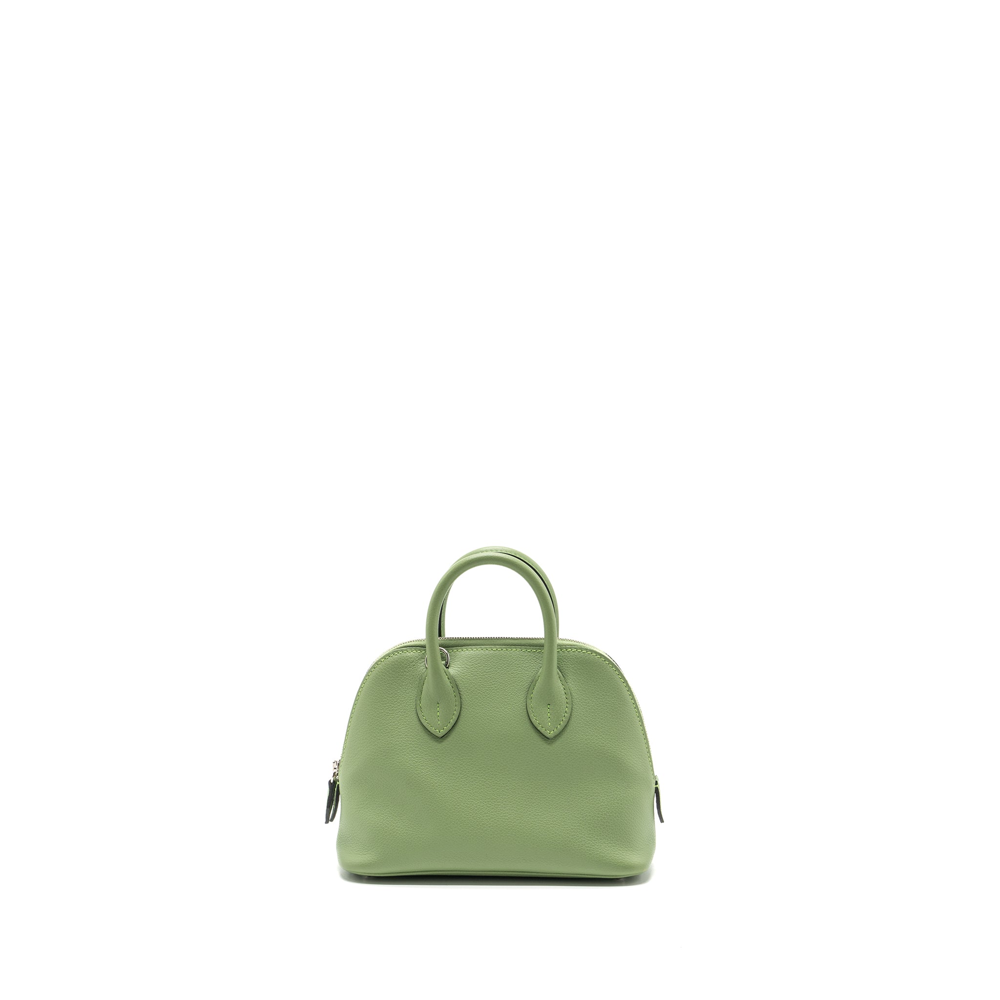 HERMES MINI BOLIDE EVERCOLOR VERT CRIQUET SHW