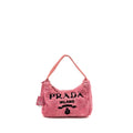 PRADA RE-EDITION 2000 TERRY MINI BAG PINK SHW
