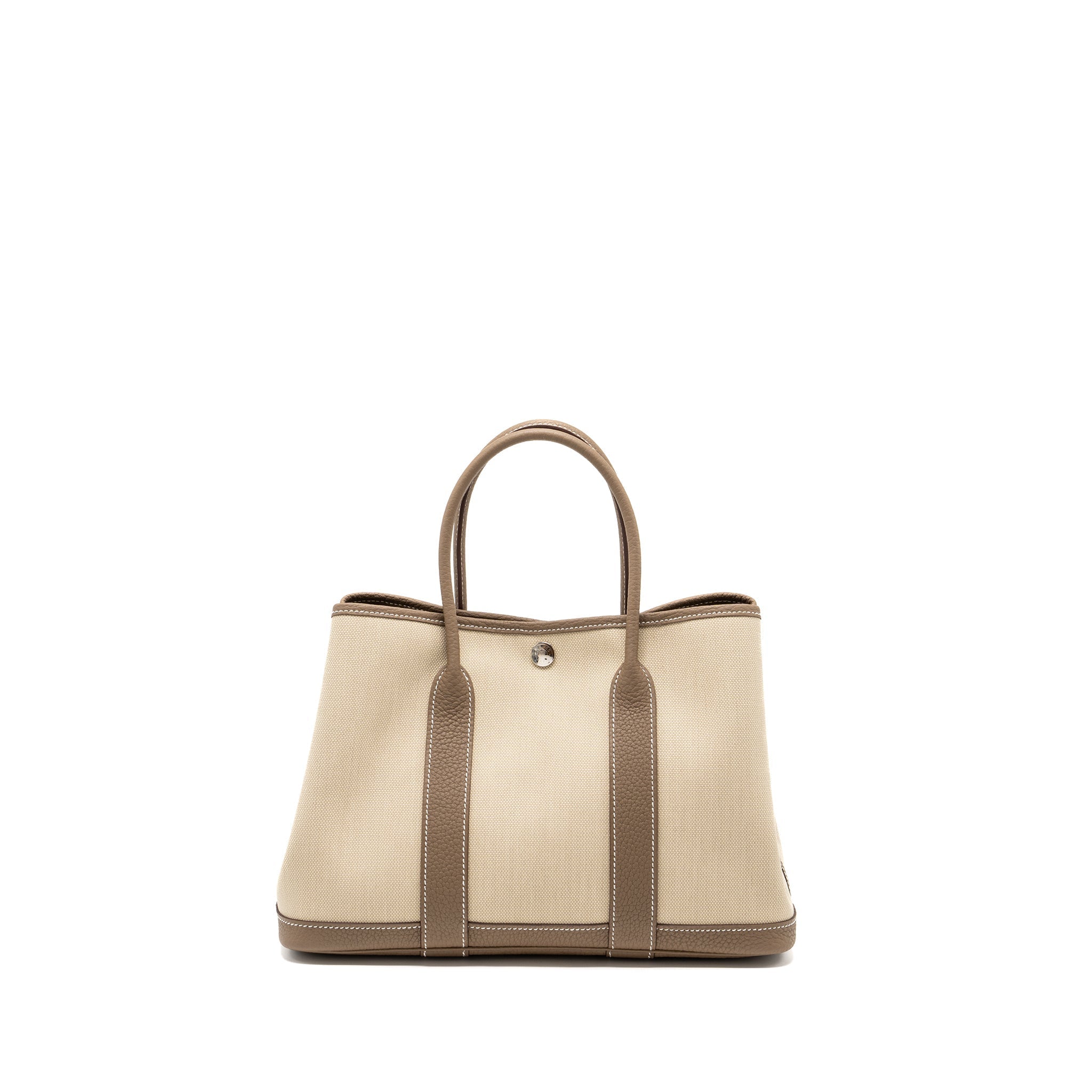 HERMES GARDEN PARTY 30 CANVAS/NEGONDA BETON/ETOUPE SHW
