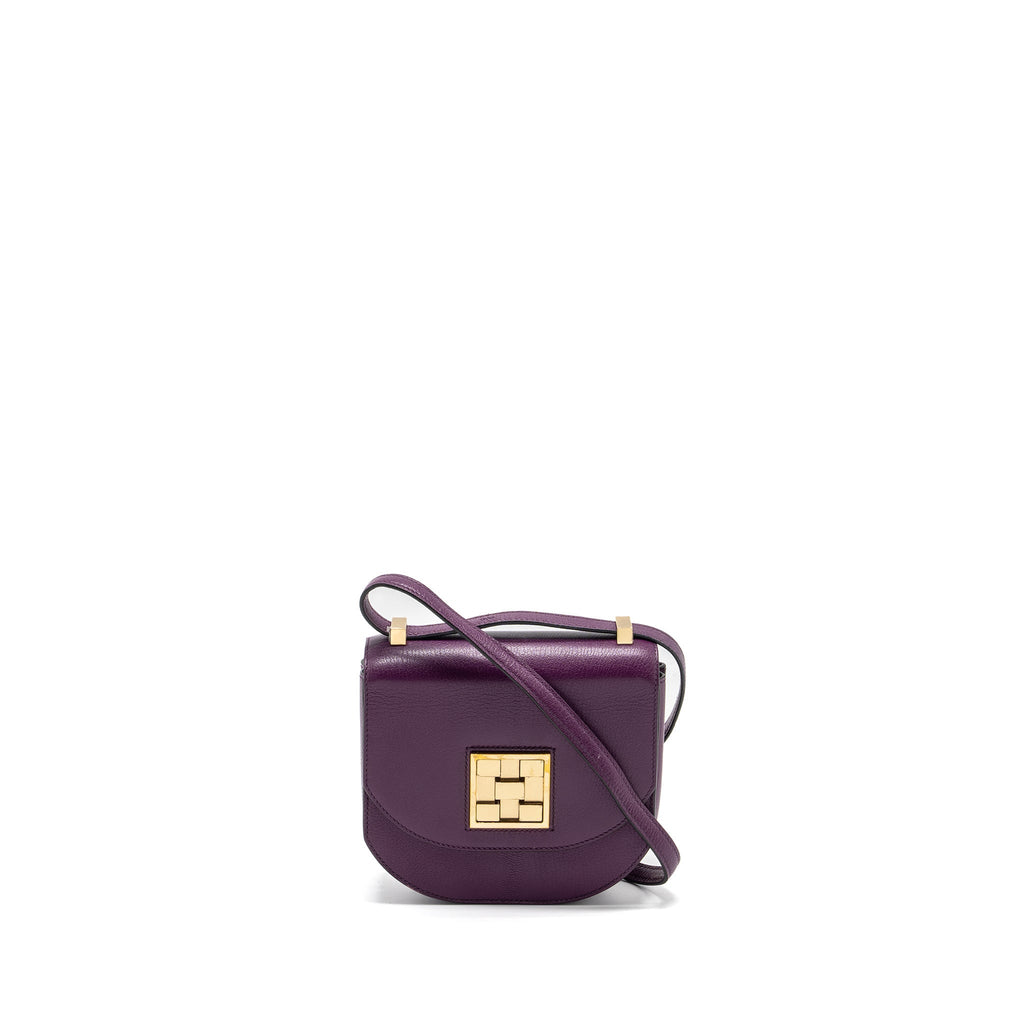 HERMES MOSAIQUE 24 MINI CHÈVRE CHAMKILA P9 ANEMONE GHW