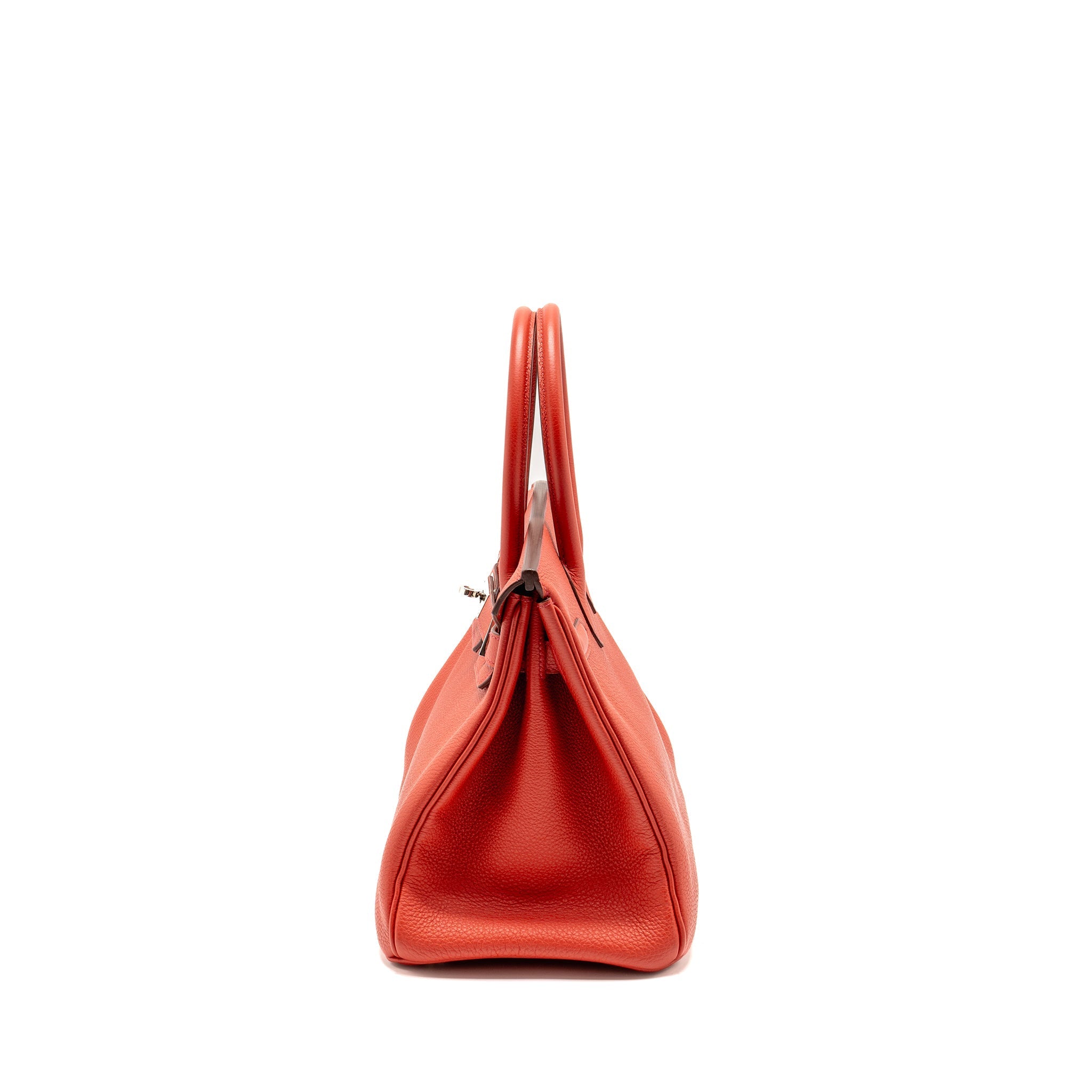 HERMES BIRKIN 30 TOGO ROUGE PIVOINE SHW