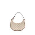 CELINE AVA BAG TRIOMPHE CANVAS/CALFSKIN WHITE GHW