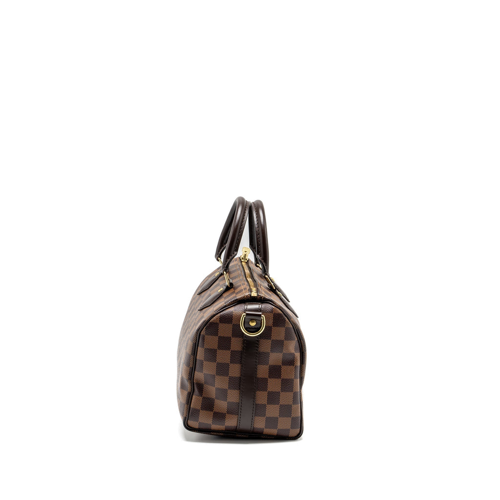 LOUIS VUITTON SPEEDY BANDOULIERE 25 DAMIER EBENE GHW