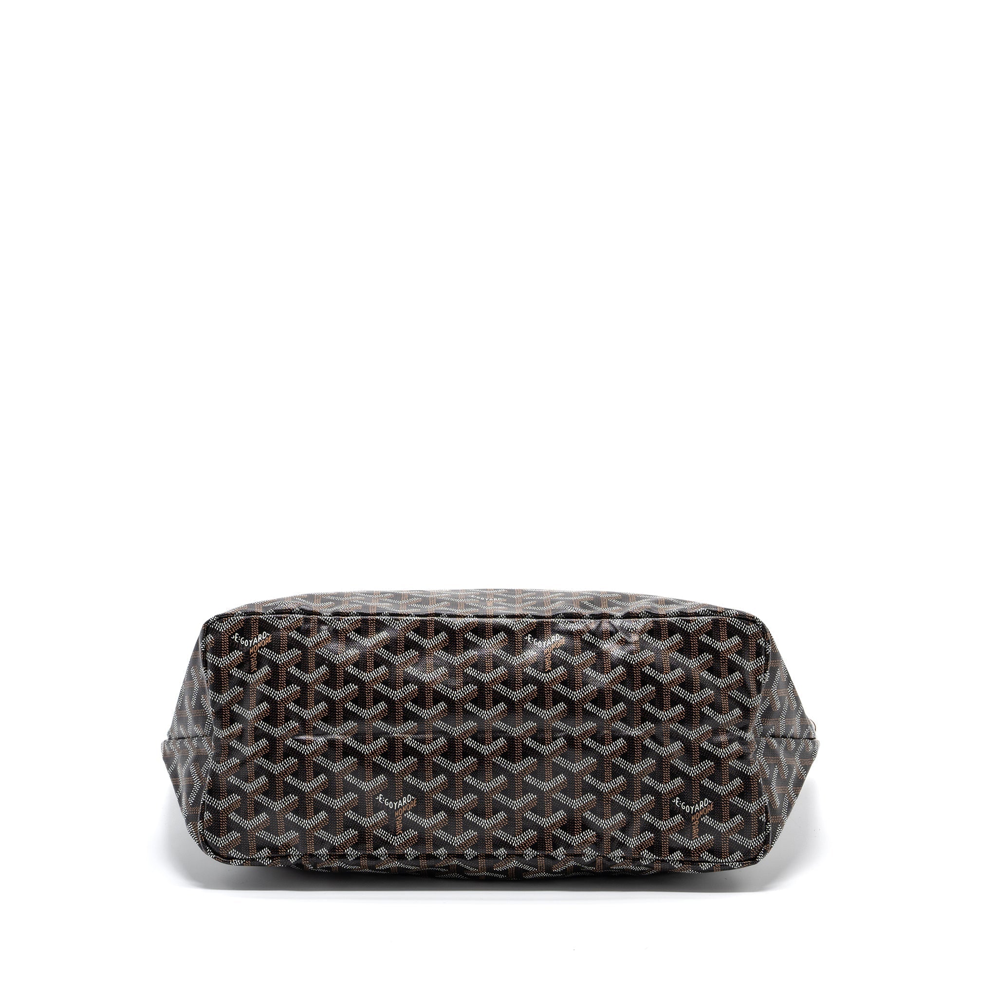 GOYARD SAINT LOUIS PM TOTE BAG GOYARDINE CANVAS BROWN/ MULTICOLOUR