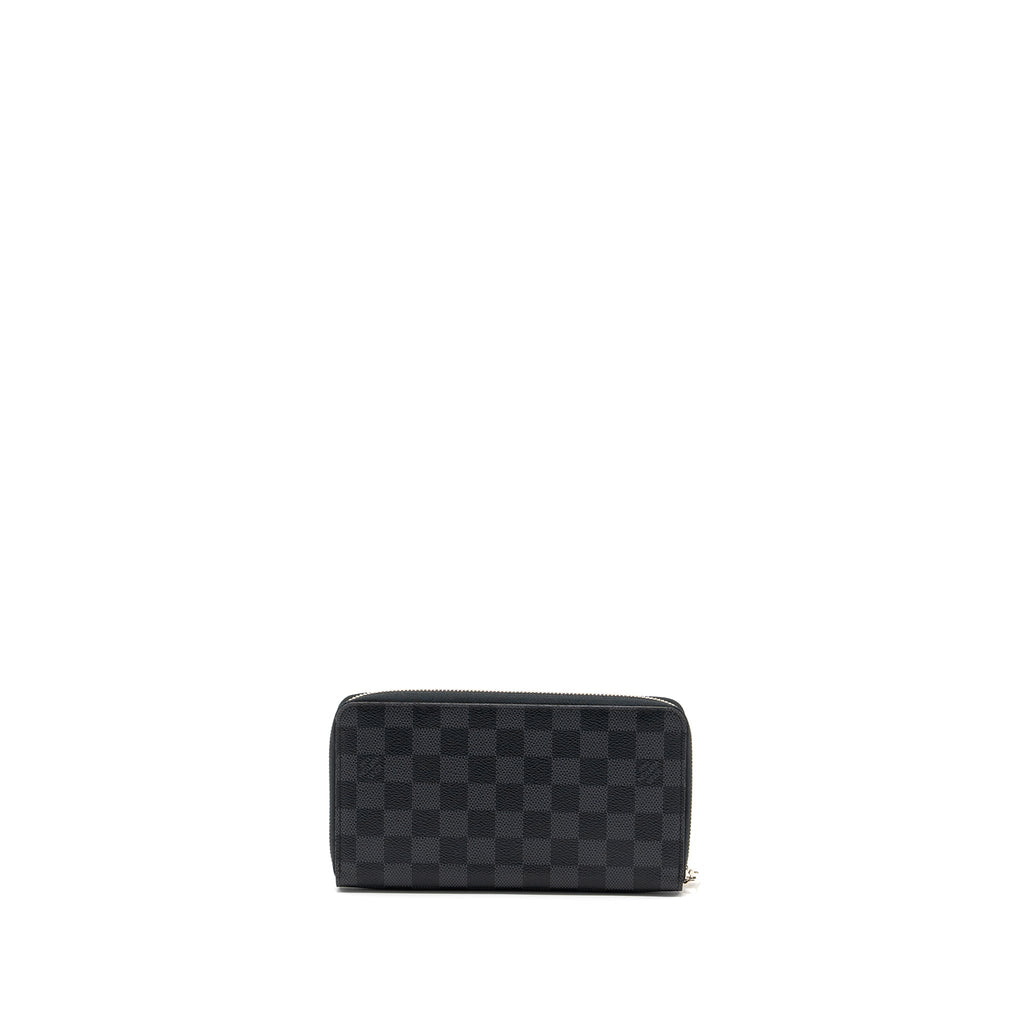 LOUIS VUITTON ZIPPY ORGANISER DAMIER GRAPHITE CANVAS BLACK SHW