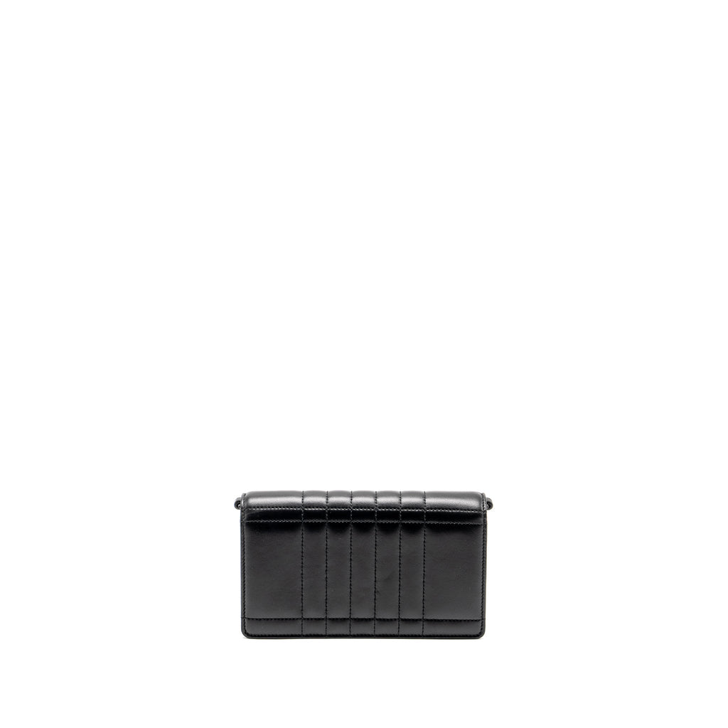 BURBERRY LOLA CLUTCH LAMBSKIN SO BLACK