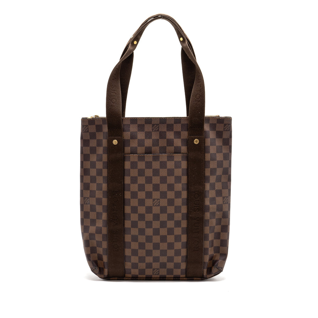 LOUIS VUITTON BEAUBOURG TOTE DAMIER EBENE CANVAS GHW