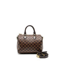 LOUIS VUITTON SPEEDY BANDOULIERE 25 DAMIER EBENE GHW